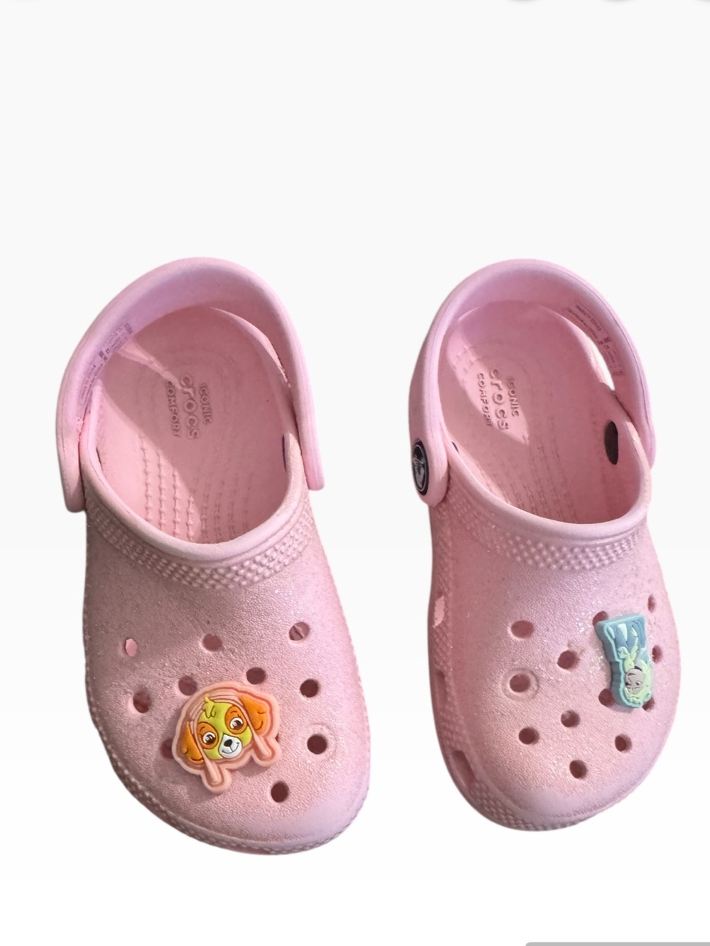 CROCS Kids Classic Clog in Light Pink size:C8
